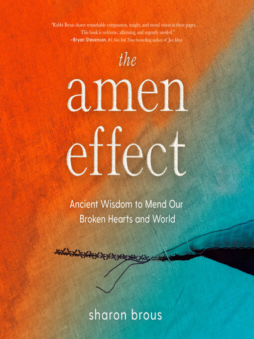 Title details for The Amen Effect by Sharon Brous - Available